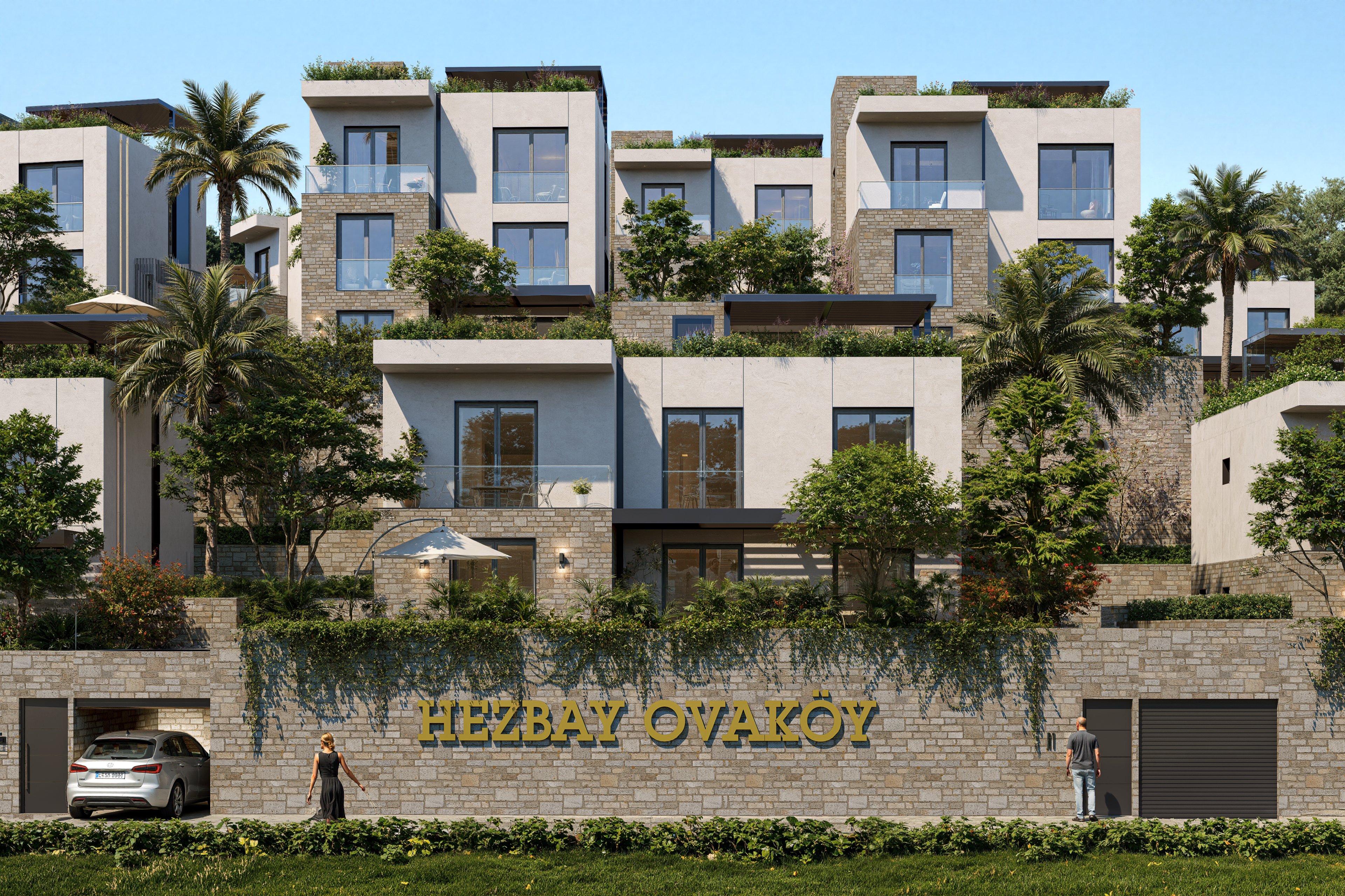 Ovaköy projesi giriş ekranı tasarımı 